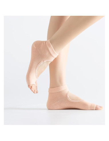 Calcetines de Yoga Antideslizantes Tabi para Mujeres - Talla Única