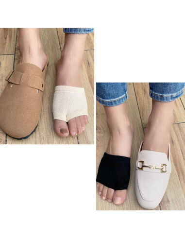 Calcetines Cortos Abiertos DUNKOING Algodón para Mujeres 5-9