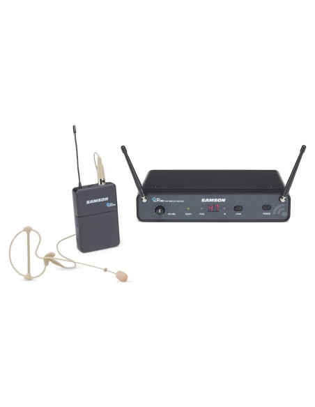 Sistema Inalámbrico Samson Concert 88x Micrófono Auricular UHF Sistema Inalámbrico Samson Concert 88x Micrófono Auricular UHF
