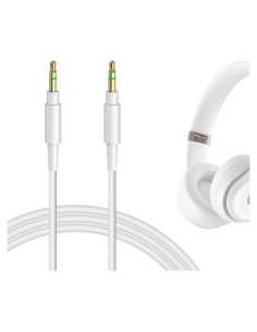 Cable de Audio GEEKRIA 1.2m AUX para Auriculares Beats