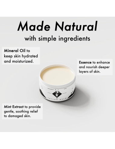 Bálsamo Reparador para Tatuajes RetroDeco 99.22 g - Hidrata y Protege