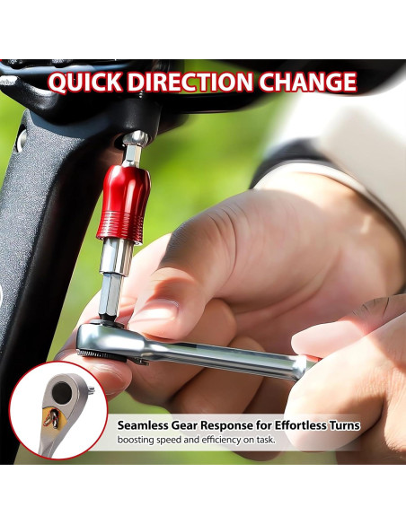 Kit de Herramientas EMERK para Bicicletas - 10 Piezas y Bolsa