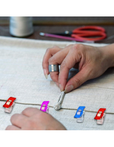 Pinzas de Costura Multifuncionales VL-SWG 30 Pcs Colores Variados