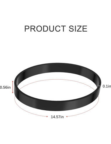 Correas de Aspiradora Vanclearidea para Bissell 2190 - Paquete de 2