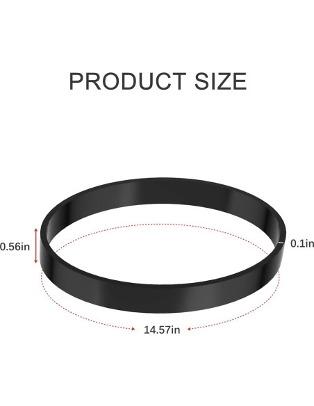 Correas de Aspiradora Vanclearidea para Bissell 2190 - Paquete de 2