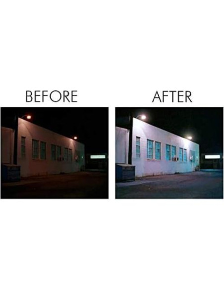 Luz LED de Crepúsculo a Amanecer Superior Lighting 80W 12000 Lúmenes