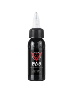 Tinta para Tatuajes Xtreme Black Magic 29.57 ml - Pigmento Negro