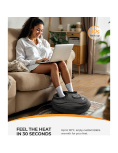 Masajeador de pies CooCoCo Shiatsu con calor y compresión 2