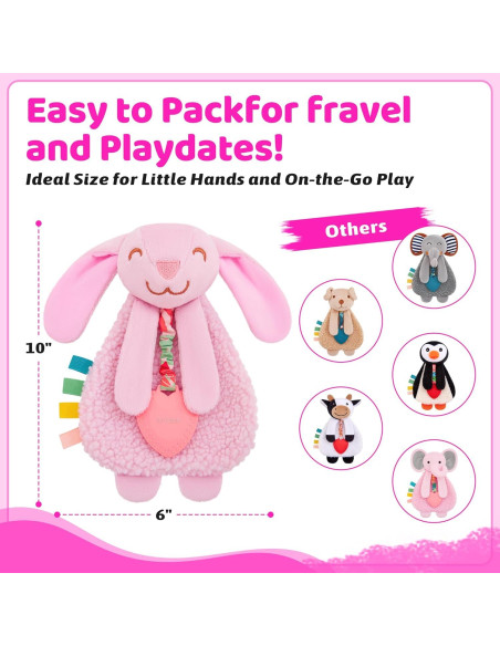 Lovey Pro Goleem Conejo con Mordedor para Bebés 0-14 Años