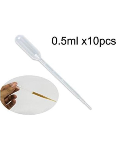 Botellas de Vidrio Ámbar 1ml Elfenstall - 100pcs + 10 Pipetas