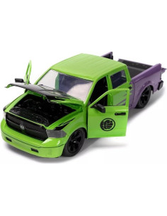 Dodge Ram 2014 Marvel Jada Toys con Figura Hulk 7 cm 2