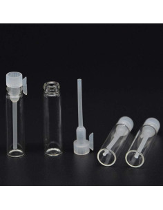 Botellas de Muestra de Perfume Teensery 100 Pcs 2ml Vidrio 2