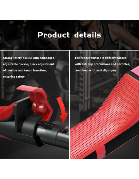 Barra de Torsión de Potencia Plzzree PL-2402-01 Ajustable 30-50kg