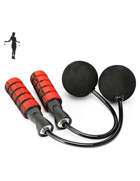 Cuerda de Salto Sin Cuerda APLUGTEK Ajustable con Peso 0.23 kg