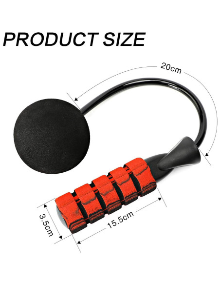 Cuerda de Salto Sin Cuerda APLUGTEK Ajustable con Peso 0.23 kg