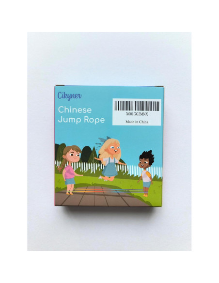 Cuerda de Salto Cikyner 4m Multicolor para Niños Cuerda de Salto Cikyner 4m Multicolor para Niños