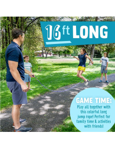 Cuerda de Salto Just Jump It 4.88m para Niños y Adultos 2