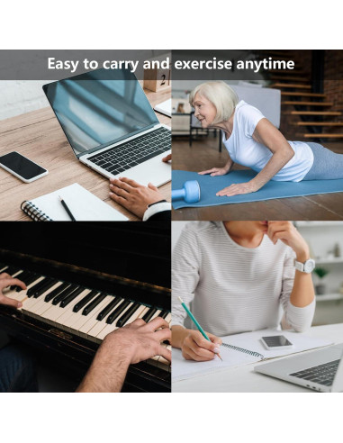 Entrenador de Fuerza de Agarre WithFlying - Silicona 18-36 kg