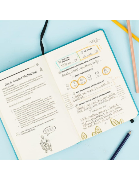 Diario de Meditación Habit Nest - Guía para Principiantes