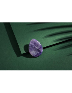 Conjunto de 2 Piedras de Preocupación Amatista y Ojo de Tigre 2