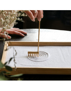 Set de 6 Mini Rastrillos de Jardín Zen JJJ Arts - Alivio de Estrés 2