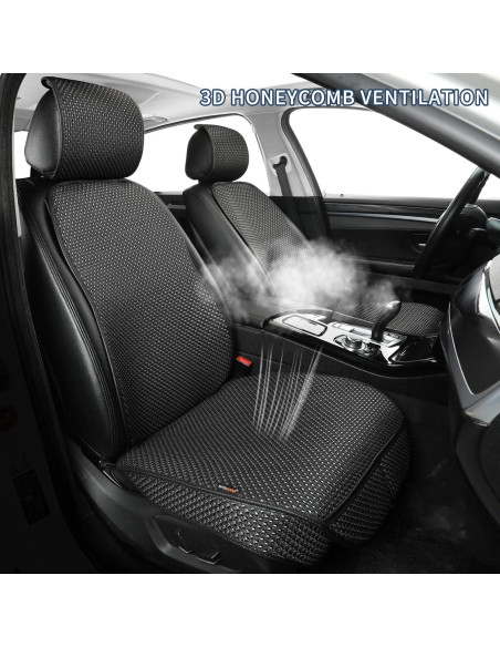 Cubierta de Asiento de Auto Newer, Protector Transpirable Negro