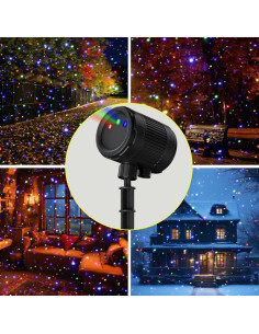 Proyector de Luces Láser VanSmaGo 3 Colores IP65 Exterior 2