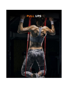 Bandas de Asistencia SUNPOW - Set de 3 Bandas de Resistencia 6.8-61.2 kg 2