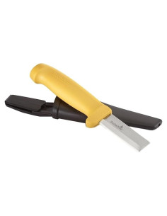 Cuchillo de Cincel Hultafors STK 201mm Amarillo