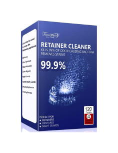 Tabletas Limpiadoras Fancymay para Retenedores - 120 Piezas