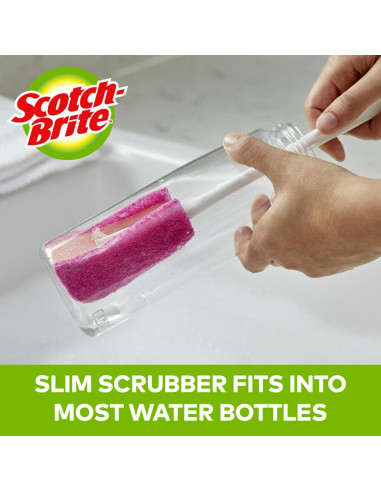 Esponja para Botellas Scotch-Brite 507, Limpieza Eficaz 30cm