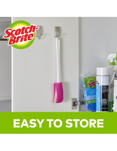 Esponja para Botellas Scotch-Brite 507, Limpieza Eficaz 30cm