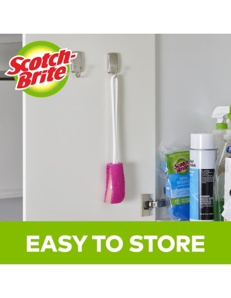 Esponja para Botellas Scotch-Brite 507, Limpieza Eficaz 30cm