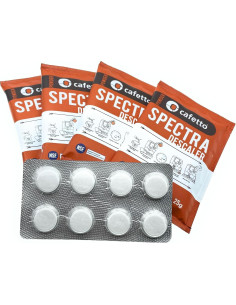 Paquete de limpieza Cafetto Cino Cleano 8 tabletas y 4 sachets 2