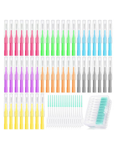 Zopeal 250 Piezas Cepillos Interdentales y Hilo Dental