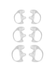 Moldes de oído LeiMaxTe para auricular de tubo acústico - 3 pares
