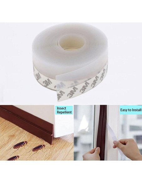 Tira de Sellado de Ventana Forfuture-go 5M 35mm Transparente