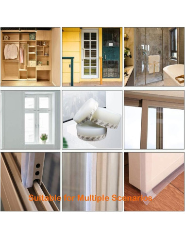 Tira de Sellado de Ventana Forfuture-go 5M 35mm Transparente