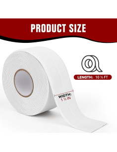 Cinta de Calafateo Impermeable COADOW 3.81 cm x 3.2 m 2