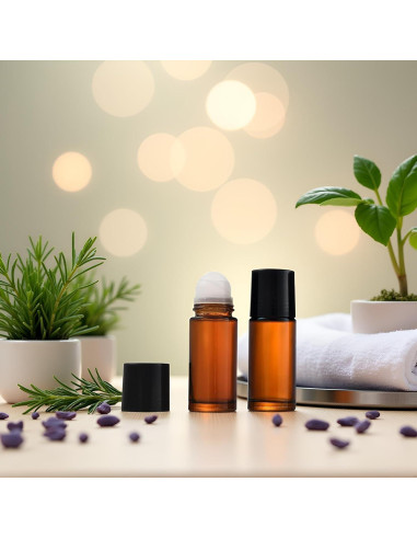 2 Botellas de Vidrio 30ml Galepromot para Aceites Esenciales