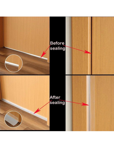 Tira de Sellado de Ventana Forfuture-go 5M 35mm Transparente