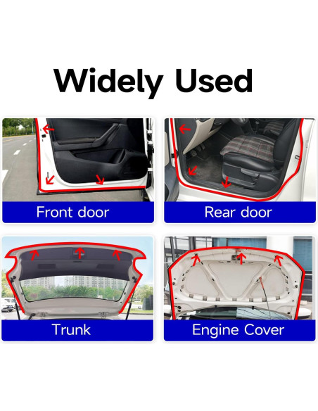 Tira de Sello de Goma EPDM EdgeSeal 1.83m Autoadhesiva Tira de Sello de Goma EPDM EdgeSeal 1.83m Autoadhesiva