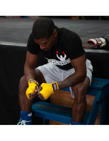 Envolturas de Mano Ringside Estilo Mexicano 5 Pares Negro