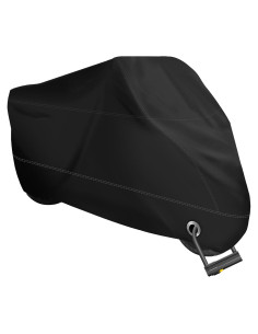 Cubierta de Motocicleta XYZCTEM Negra - Impermeable hasta 2.21m