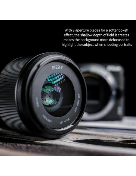 Lente Meike 35mm F2.0 Autoenfoque para Nikon Z-Mount Lente Meike 35mm F2.0 Autoenfoque para Nikon Z-Mount