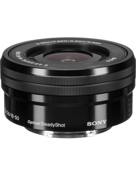 Lente Sony E PZ 16-50mm f/3.5-5.6 OSS + Kit de Filtros Lente Sony E PZ 16-50mm f/3.5-5.6 OSS + Kit de Filtros