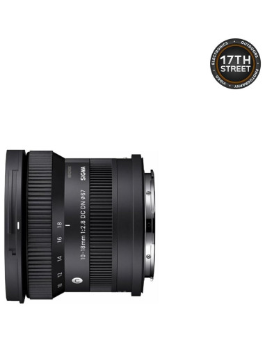 Lente Sigma 10-18mm F2.8 DC DN para Sony E + Filtro UV 67mm