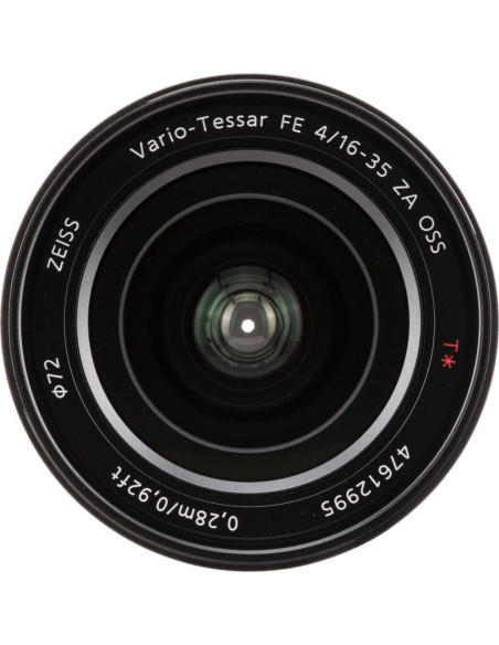 Lente Sony 16-35mm Vario-Tessar T FE F4 ZA OSS E-Mount Lente Sony 16-35mm Vario-Tessar T FE F4 ZA OSS E-Mount