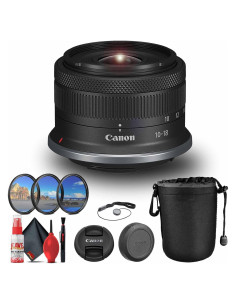 Lente Canon RF-S 10-18mm f/4.5-6.3 IS STM + Accesorios