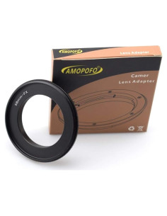 Anillo Inverso Macro 58mm AMOPOFO para Fujifilm FX